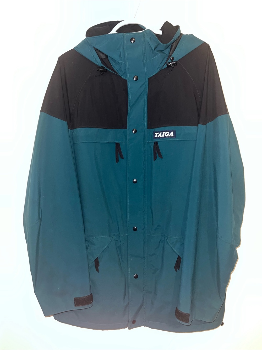 Vintage Taiga Goretex Multicoloured Rain Jacket - Rare Color Scheme